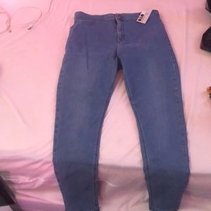 Super High Waisted Skinny Jeans
